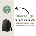 Travelly Pro | Multifunktionaler Reise-Rucksack