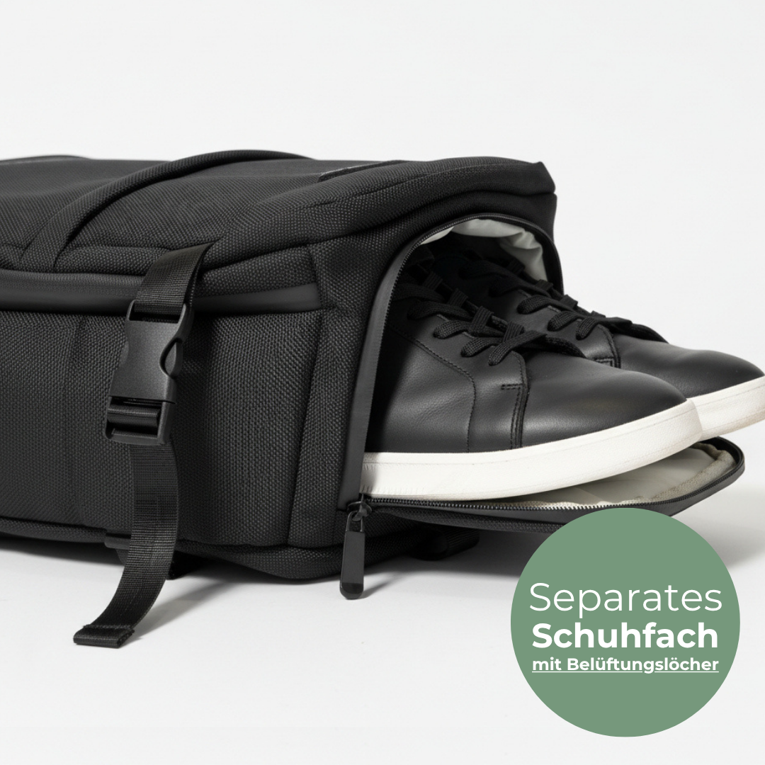 Travelly Pro | Multifunktionaler Reise-Rucksack