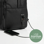 Travelly Pro | Multifunktionaler Reise-Rucksack