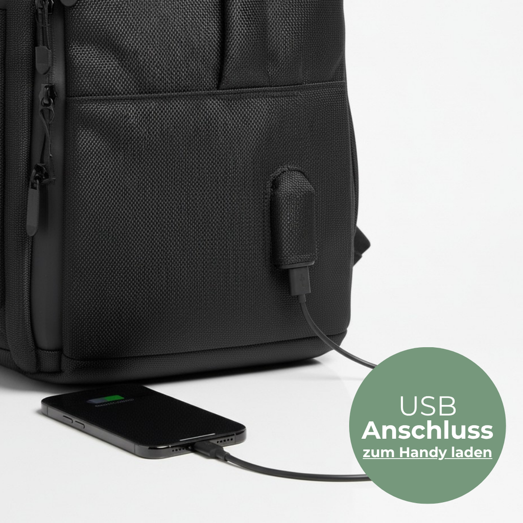 Travelly Pro | Multifunktionaler Reise-Rucksack