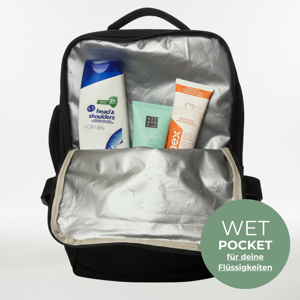 Travelly Pro | Multifunktionaler Reise-Rucksack